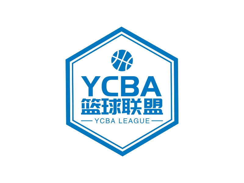 YCBA 篮球联盟logo设计