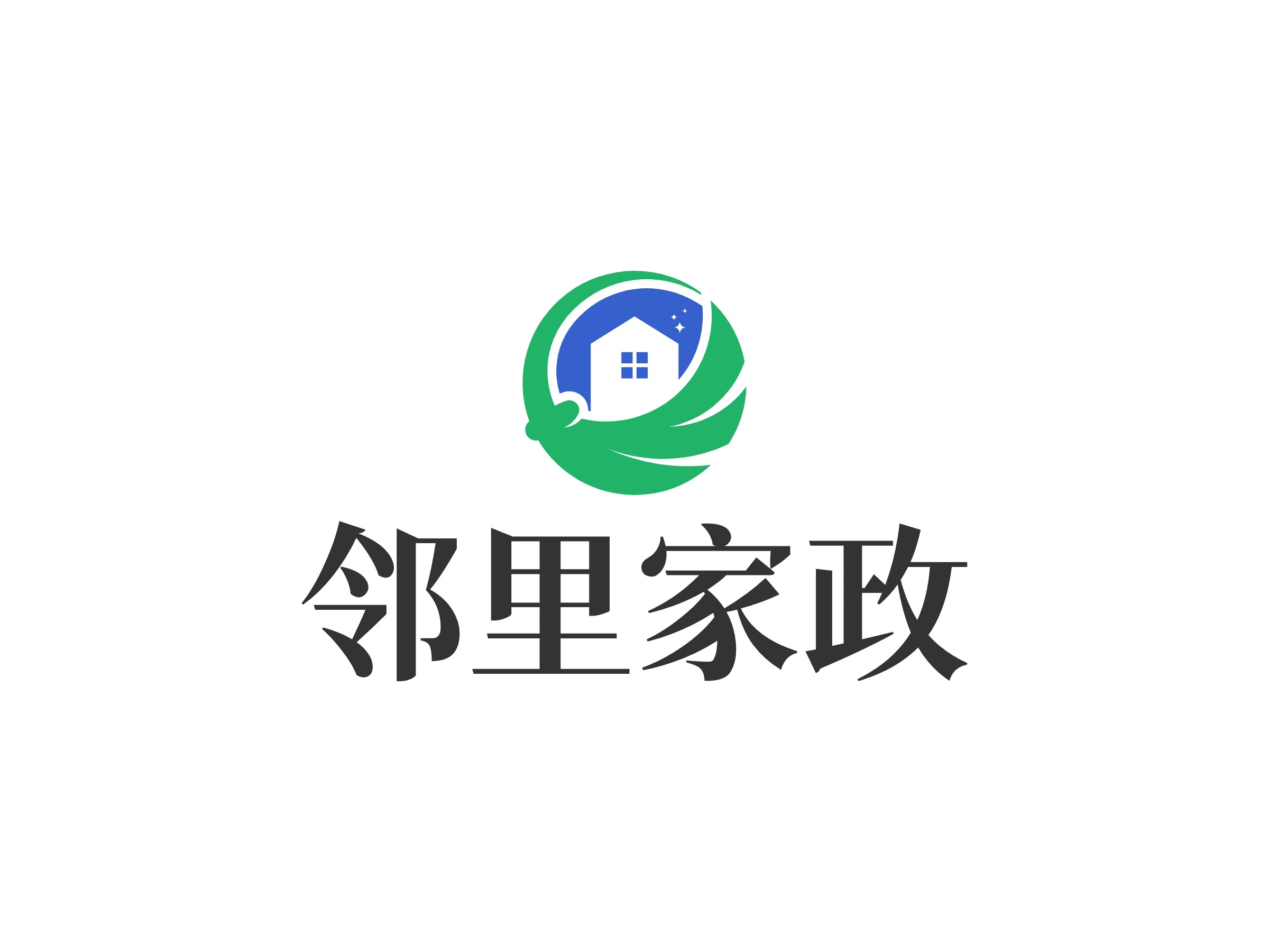 邻里家政logo设计